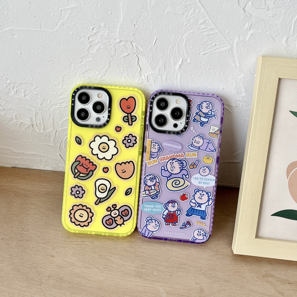 Cartoon Flower Trend Mobile Phone Shell