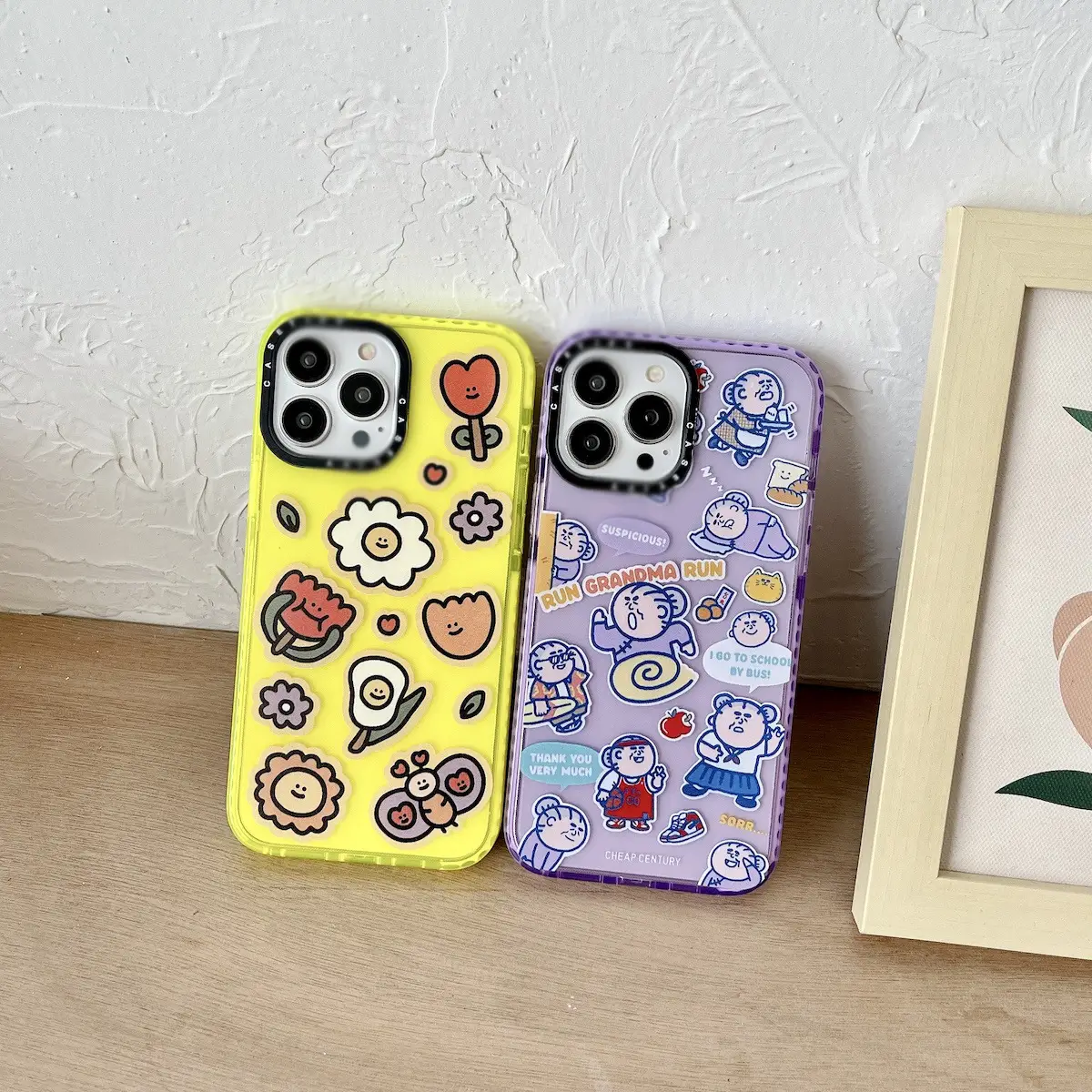Cartoon Flower Trend Mobile Phone Shell