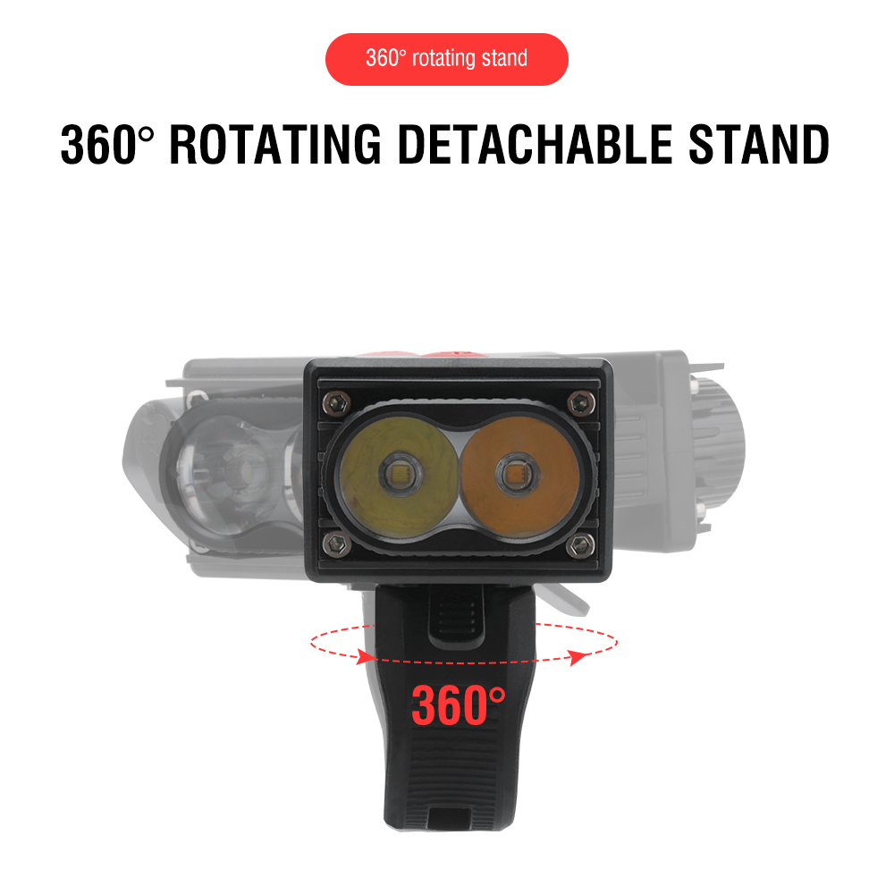 Bicycle Headlight Bike Head Light Front Cycling USB Rechargeable LED — image 11