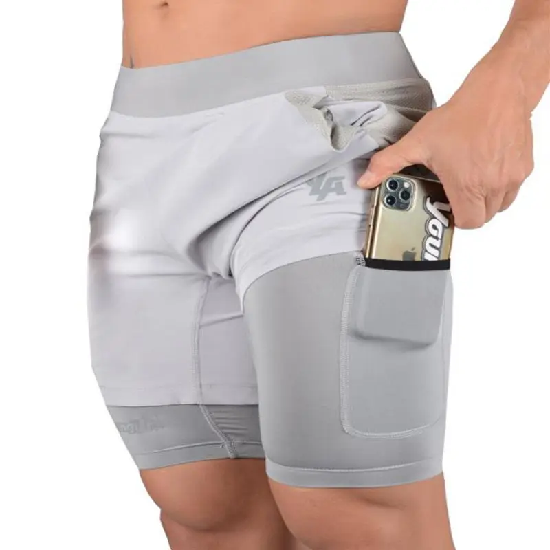 New Running Shorts Summer Men's Gym Fitness Bodybuilding Training