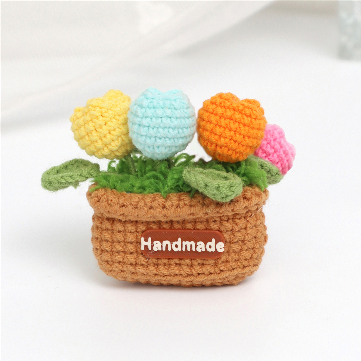 Crochet Potted Fridge Magnet Set, picture 4 of 4