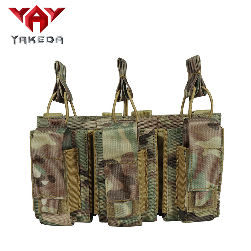 Title 8, Tactical Triplet Accessory Bag 1000D Egg Clip B...