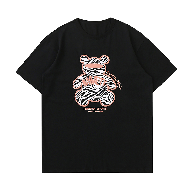 Title 6, Pure Cotton Loose Zebra Bear Three-dimensional ...