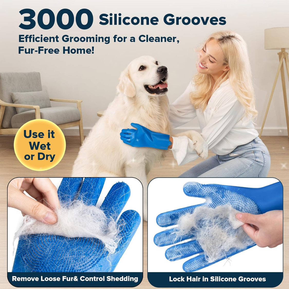 6 pièces fournitures de bain de toilettage pour chiens – Image 5