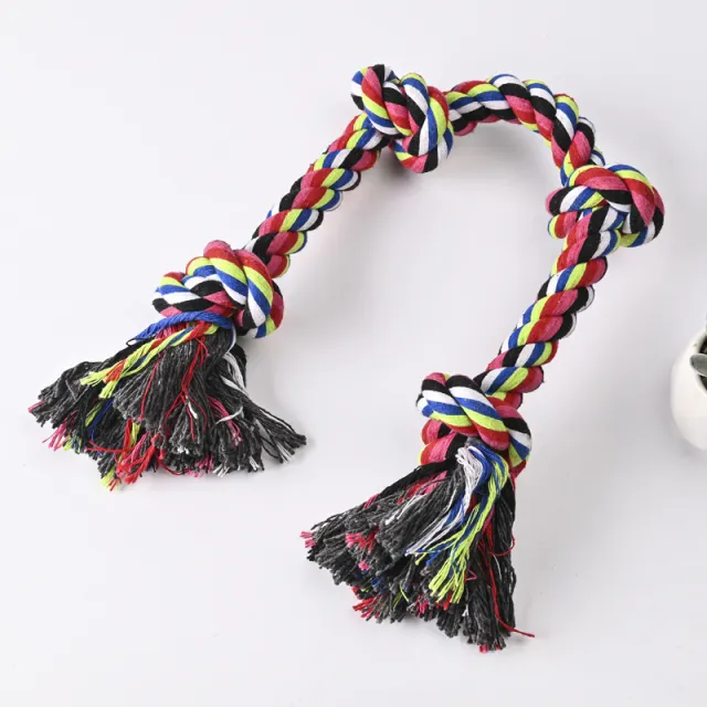 Heavy Duty Dog Rope Toy For Aggressive Chewers, Tough Tug Of War Dog Toys For Large, Medium And Small Dogs Red - Shop at LoveMi