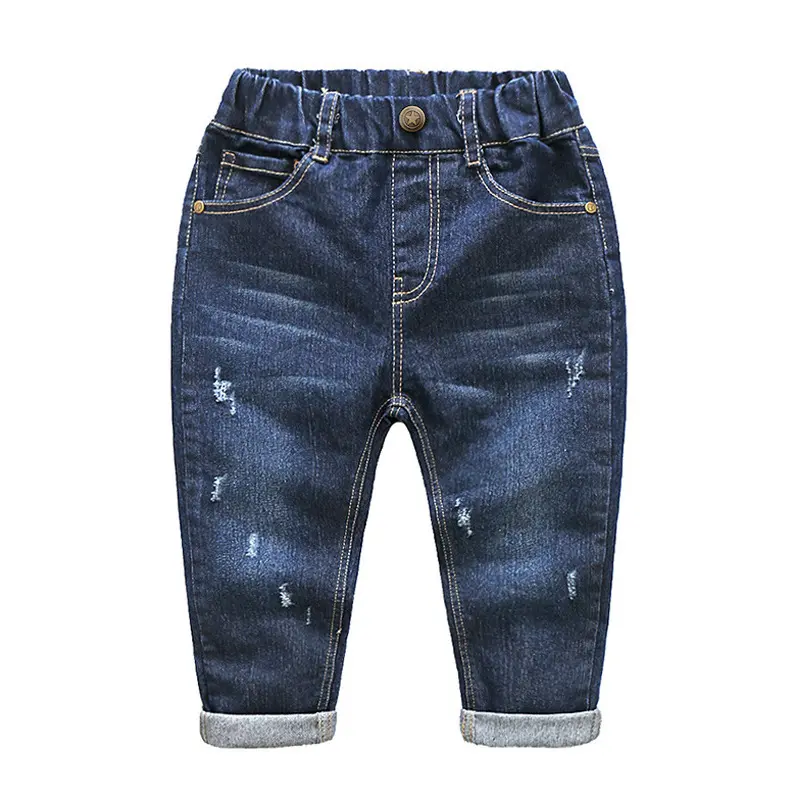 Boys' Spring And Autumn Crawler Jeans Children's