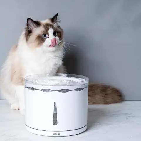 Cat Automatic Circulation Five-layer Filter Fountain Drinking Electric Pet