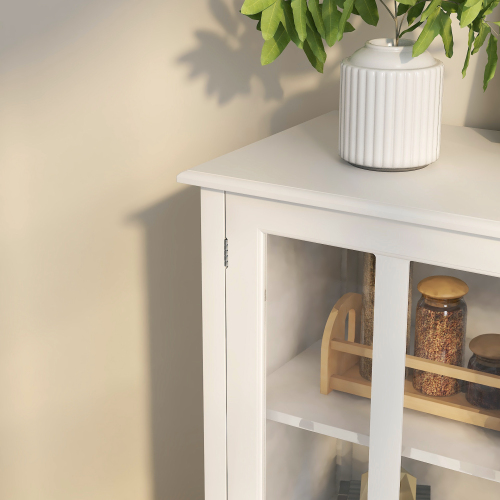 Buffet Lockers With Double-glazed Doors And Unique Bell Hand view 4