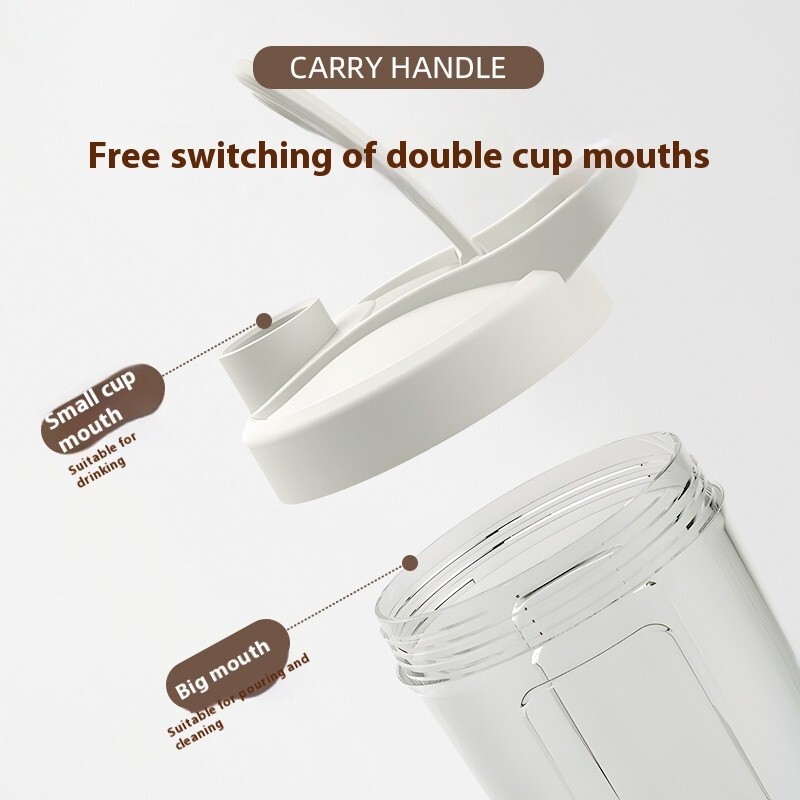 400ML 14oz Electric Protein Powder Mixing Cup Automatic Shaker Mixer Shake Bottl — image 3