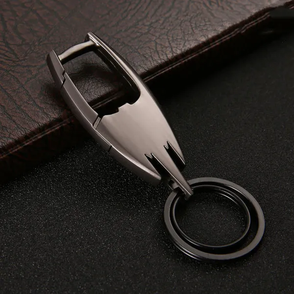Car Key Ring Metal Stainless Steel Key Chain Black - Shop at LoveMi
