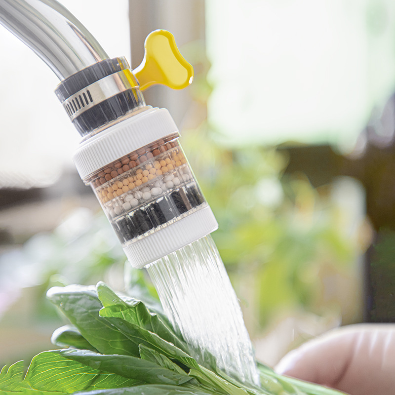 Faucet Filter Universal Interface Six Layers Removable And Washable