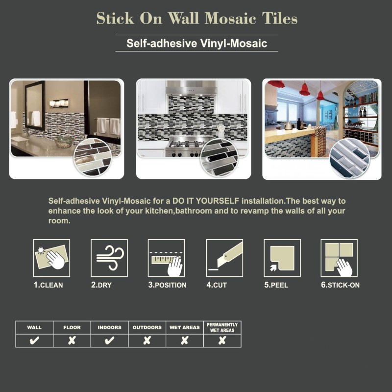 Title 4, 3d three-dimensional wall sticker tile sticker