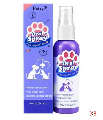 Teeth Cleaning Spray For Dogs 3Pcs - Shop at LoveMi