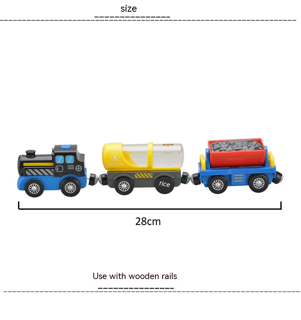 Title 5, Elektrische kleine locomotief bouwstenen spooro...