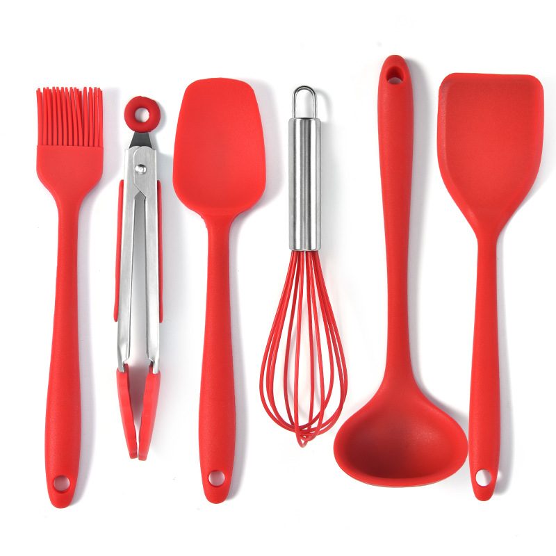 Title 8, Six-Piece Silicone Mini Cooking And Baking Uten...