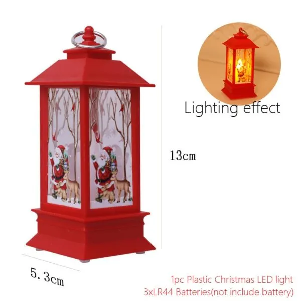 Christmas Lantern LED Electronic Candle Table Lamp Night Light For The Elderly – image 6