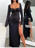 Women's Backless Dress