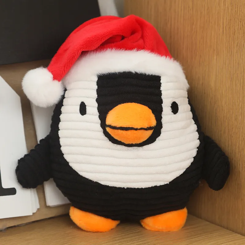 Santa Penguin Snowman Pet Molar Doll Pet Doll Plush Pet Toy – image 5