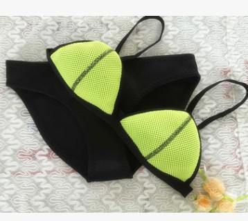 Title 2, New Style Neoprene Screened Bikini Ladies Swimw...