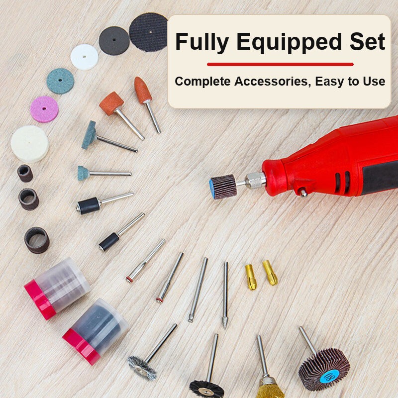 418pcs Rotary Tool Accessories Kit Set Perfect For Cutting UK — image 3