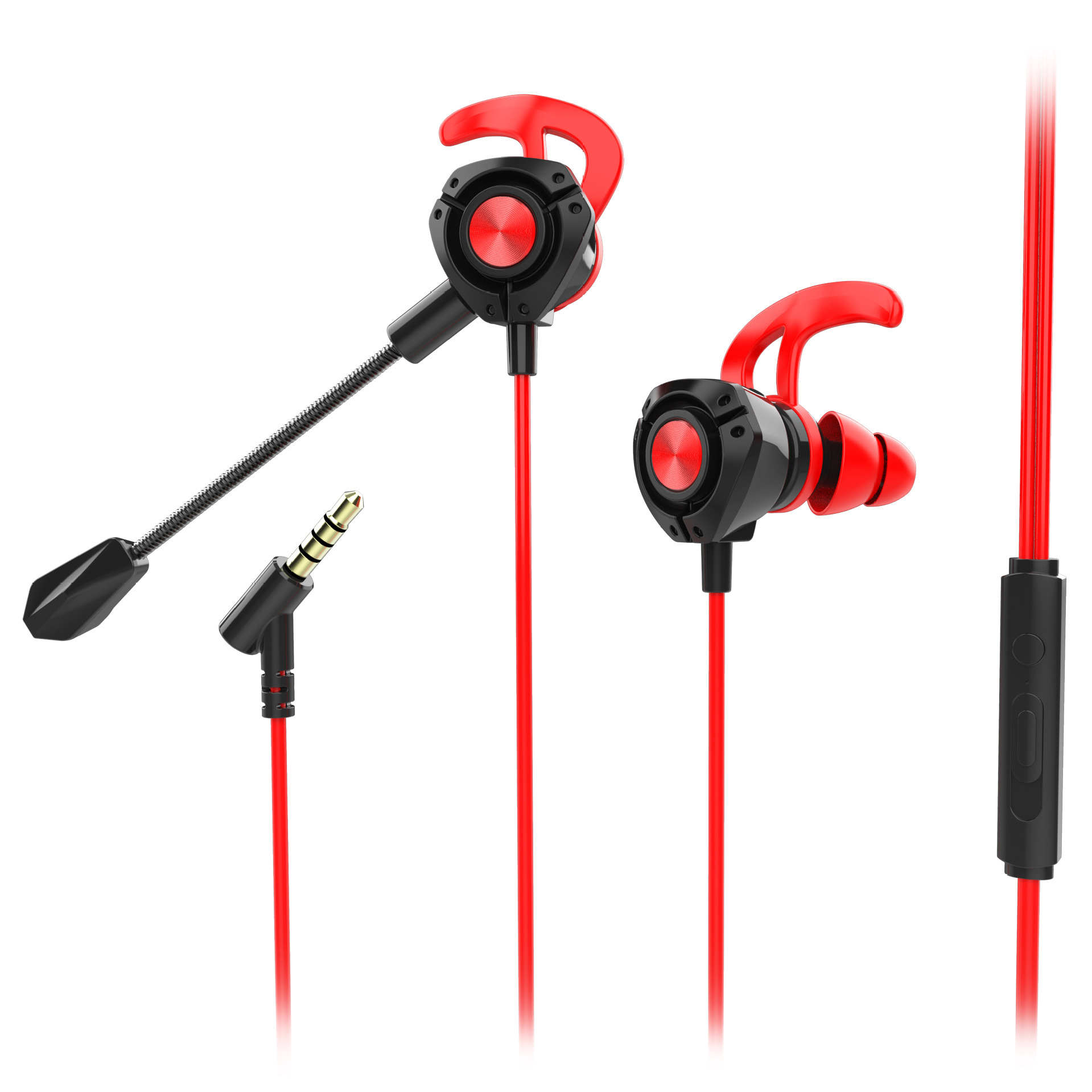 E-sports Headset With Microphone Pluggable Gaming Mobile Game - Image 2