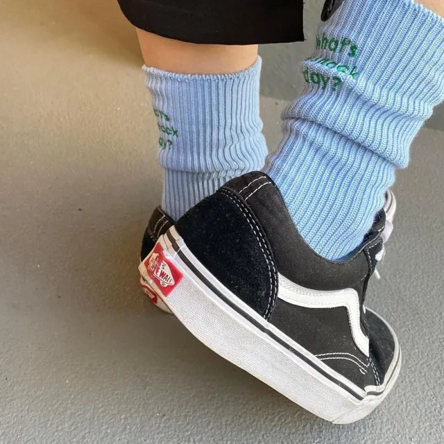 Women's Medium Hose Fashion Pile Socks Sky Blue - Shop at LoveMi