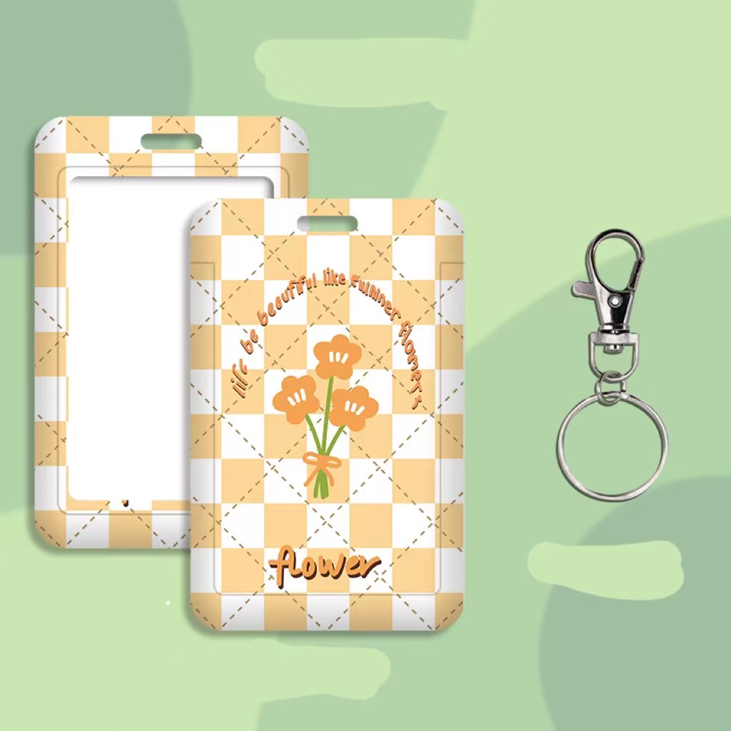 Three flower keychain