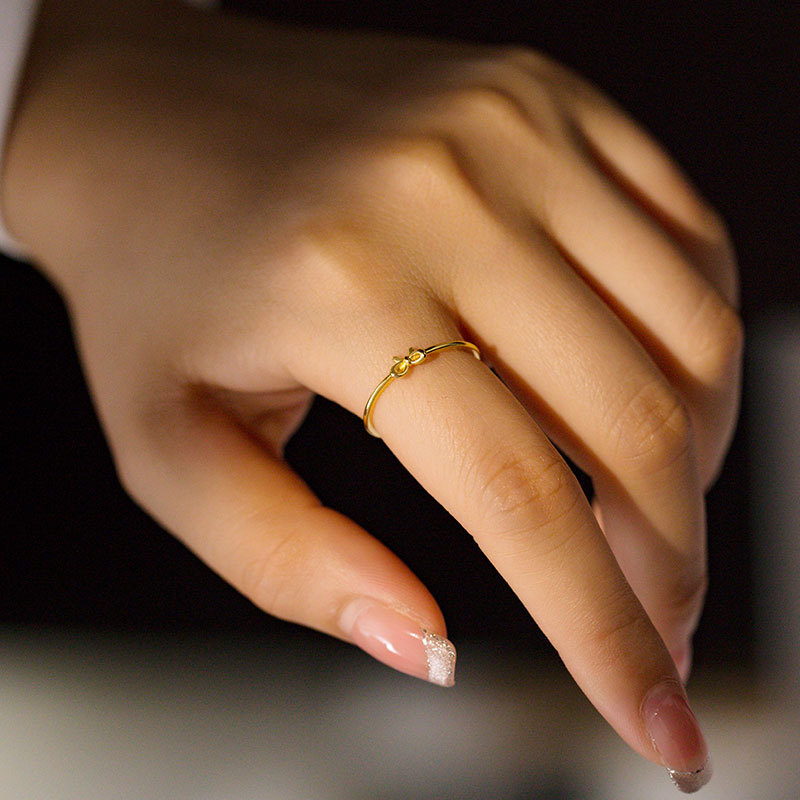 Japanese And Korean Retro Design Adjustment Ring