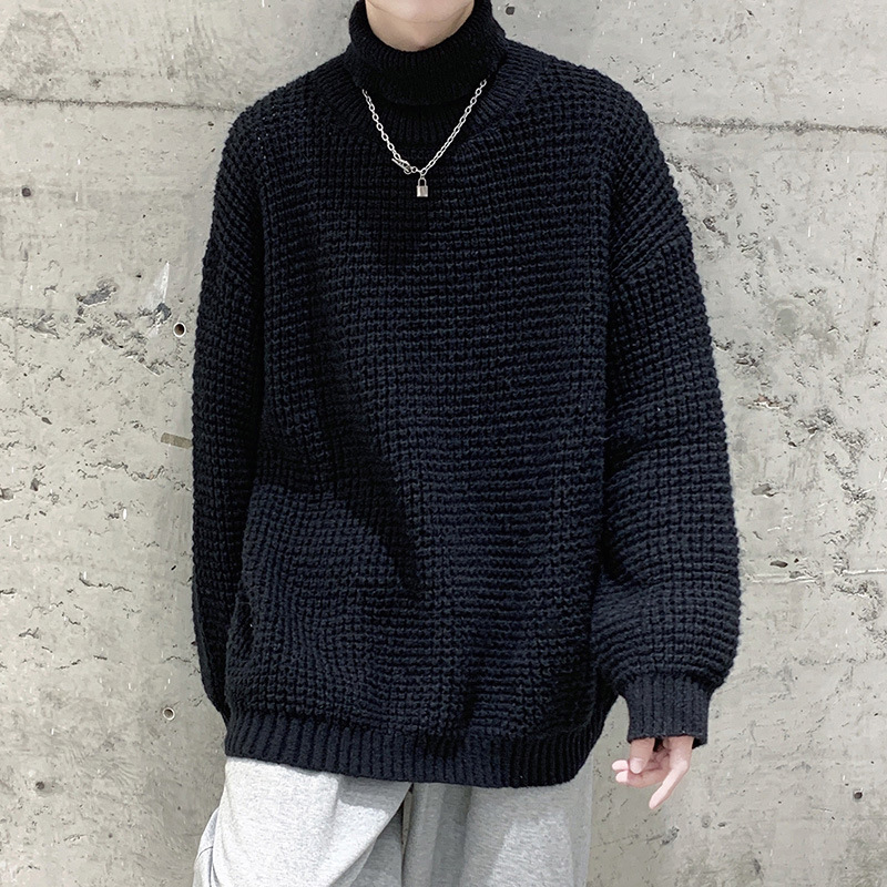 Title 5, Fashion Loose Solid Color Sweater