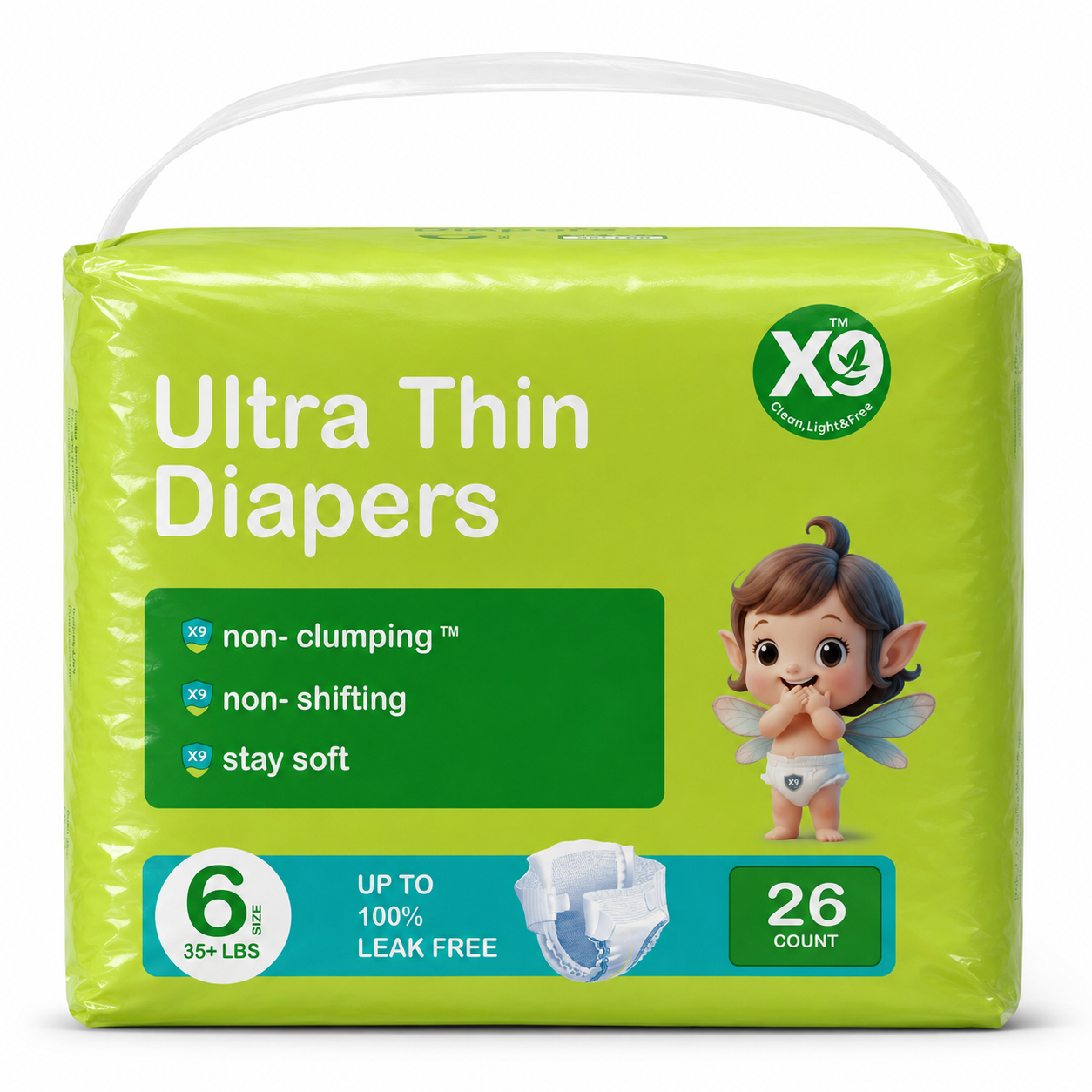 Disposable Baby Ultra Thin Diapers 4