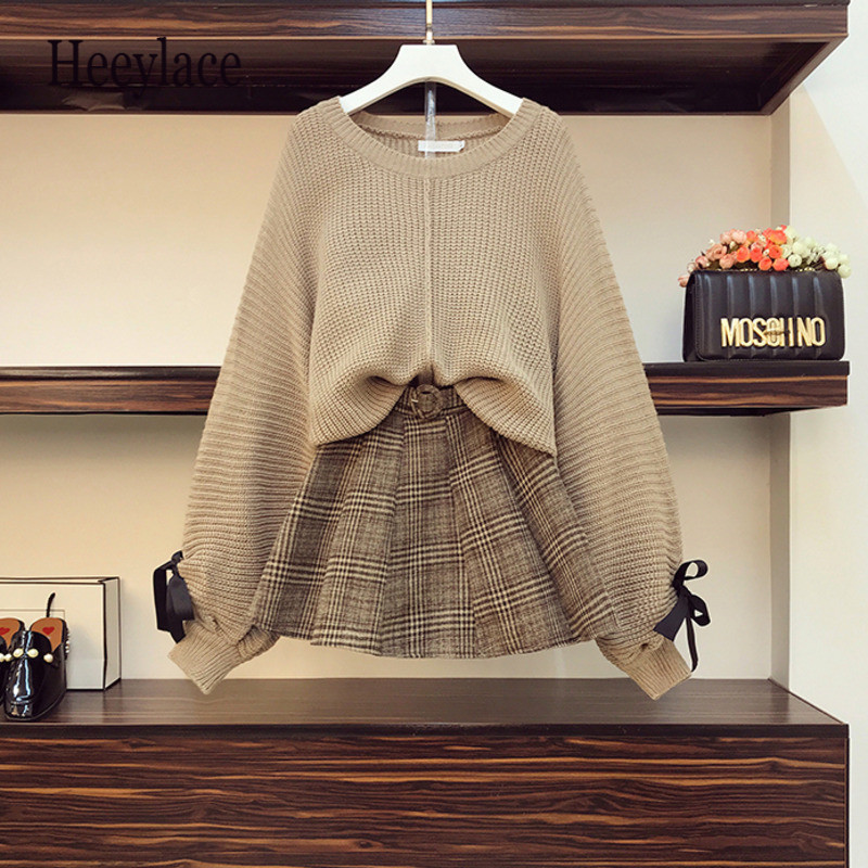 Fashionable Age Reduction Belly Slimming Bowknot Skirt Two-piece Suit