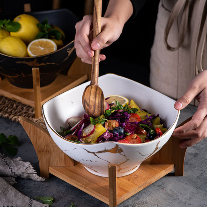 Creative Fruit Salad Household Soup Noodle Poached Fish Large Bowl Tableware