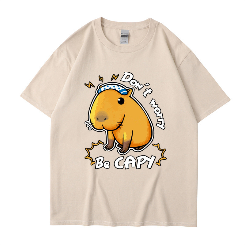 Title 3, Sommer Cartoon T-Shirt, Baumwolle, Harajuku Sty...