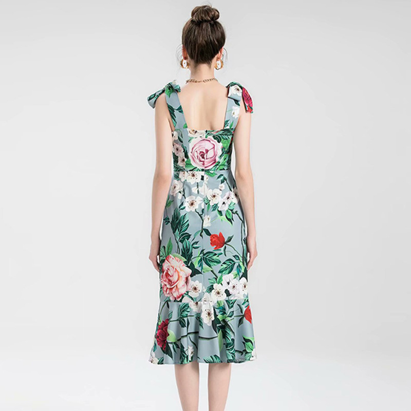 Sling Fishtail Midi Dress, picture 5 of 5