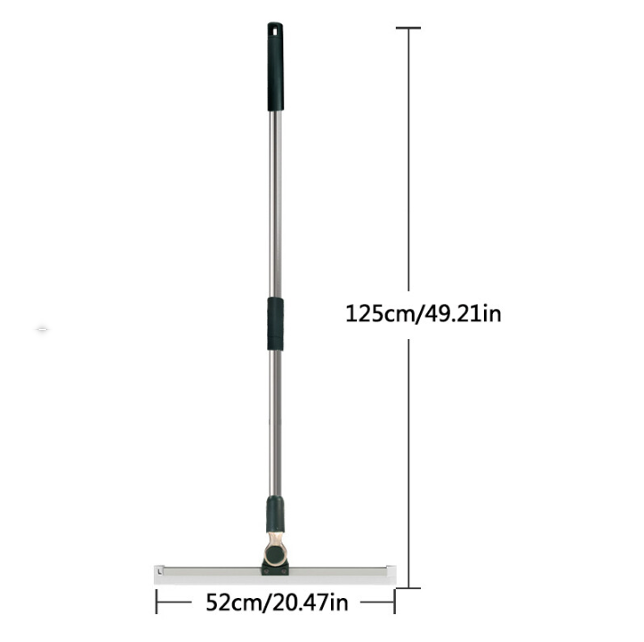 Floor Squeegee 52cm Silicone Head Large Mop Wet Shower Industrial Heavy Duty