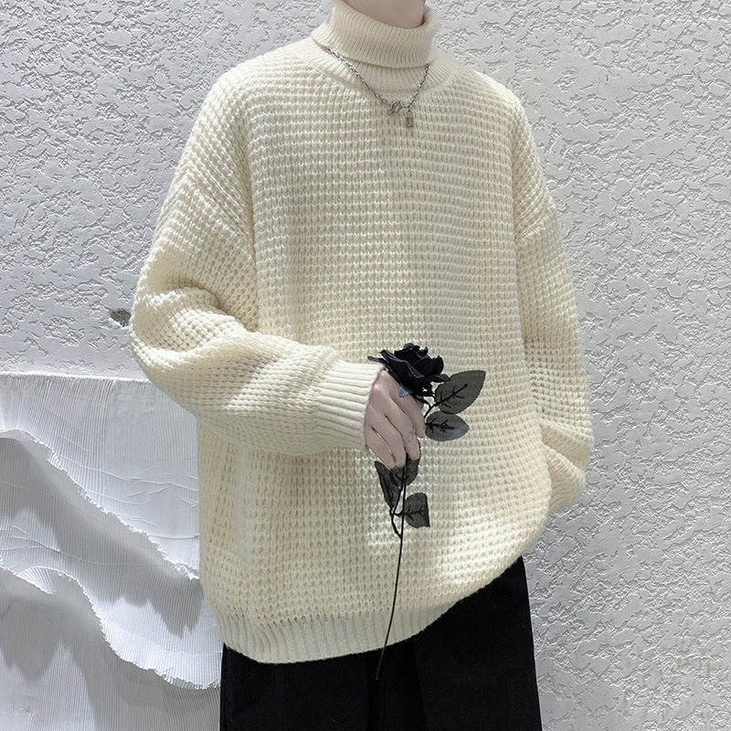 Title 2, Fashion Loose Solid Color Sweater