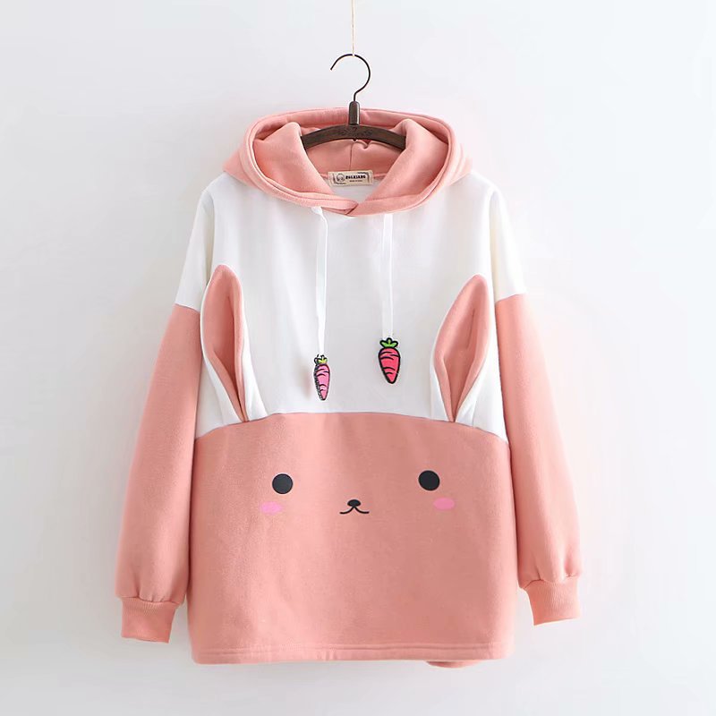 Title 4, Rabbit radish embroidered velvet sweater