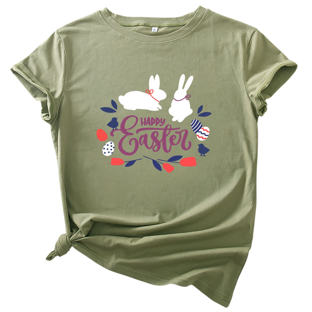 Title 14, Cotton Easter Short Sleeve Women