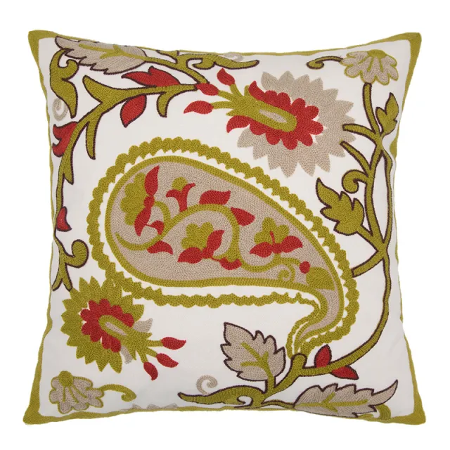 Simple Towel Geometric Embroidery Pillow Style4 - Shop at LoveMi