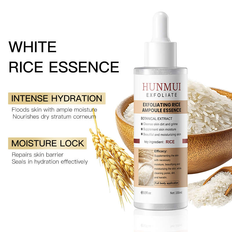 HUNMUI Rice Black Rice Exfoliating Ampoule — foto 7