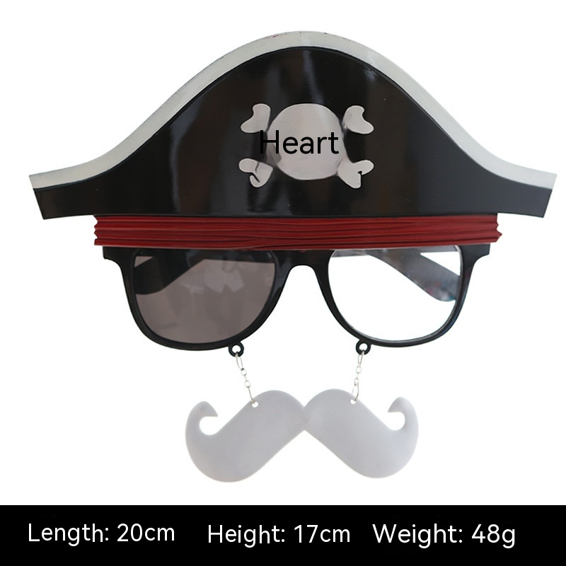 Pirate White Beard Glasses