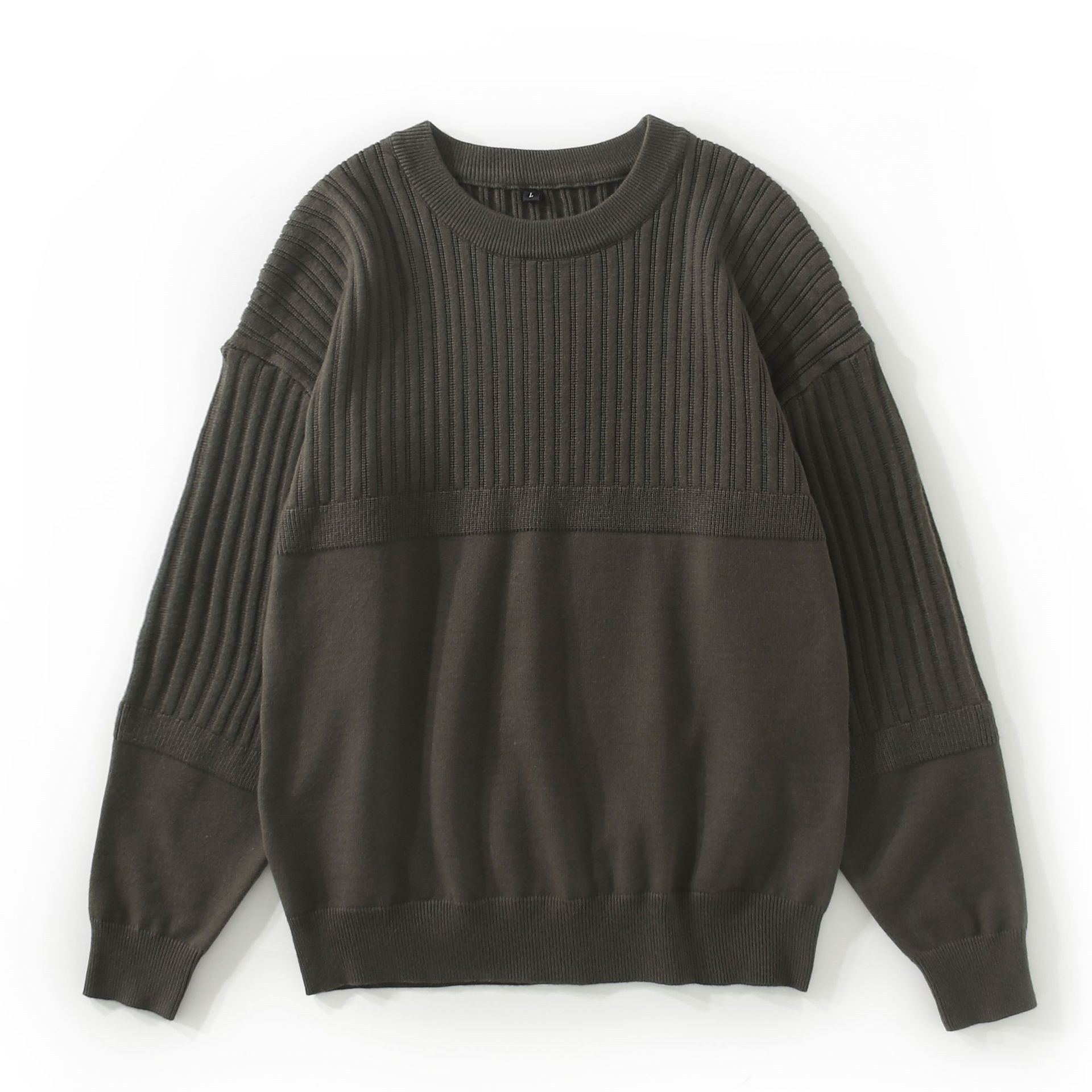 Youth Commuter All-match Round Neck Pullover Men's Sweater