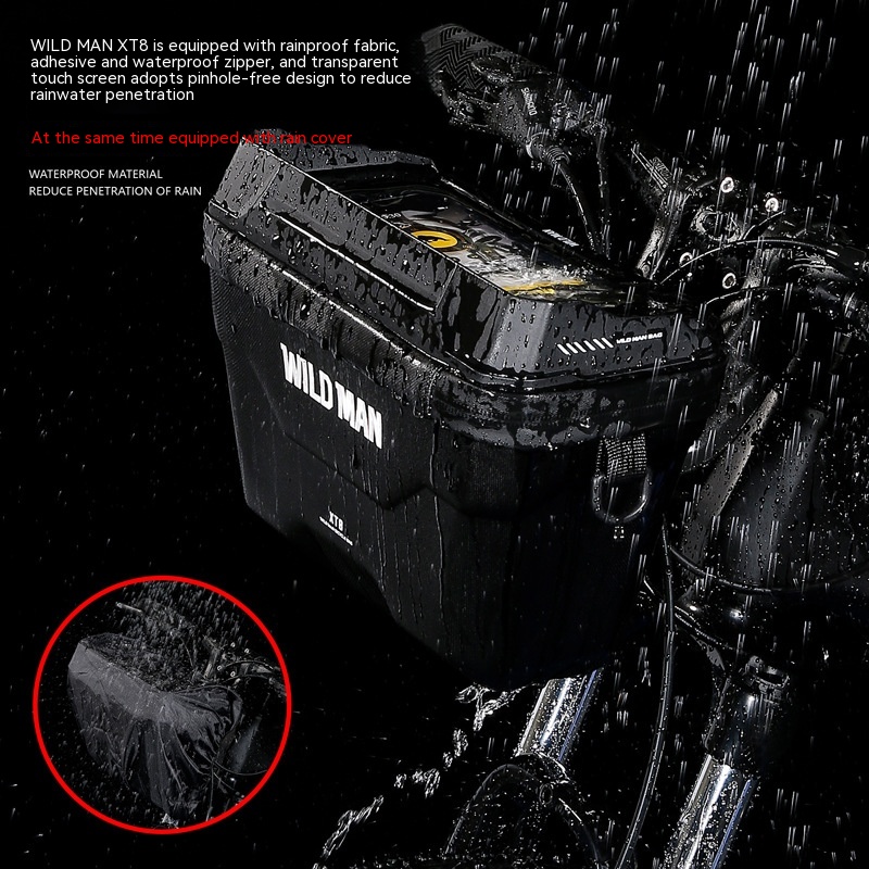 EVA Hard Shell Mobile Phone Folding Bycicle Bag - Image 7