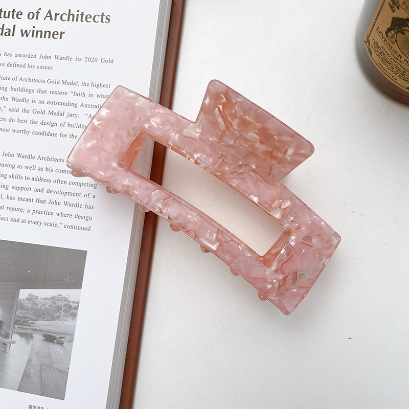 Accessories Large Acetic Acid Hair Grip Clip Hair Pink - Shop at LoveMi