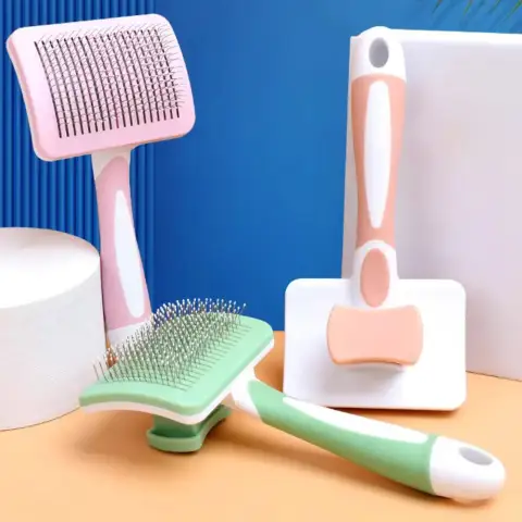 Self Cleaning Slicker Brush for Dogs