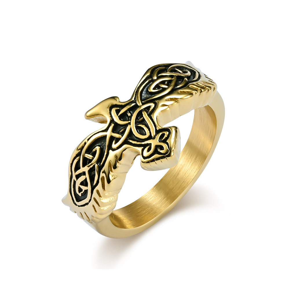 Title 7, Nordic Wind Celtic Eternal Knot Eagle Titanium ...