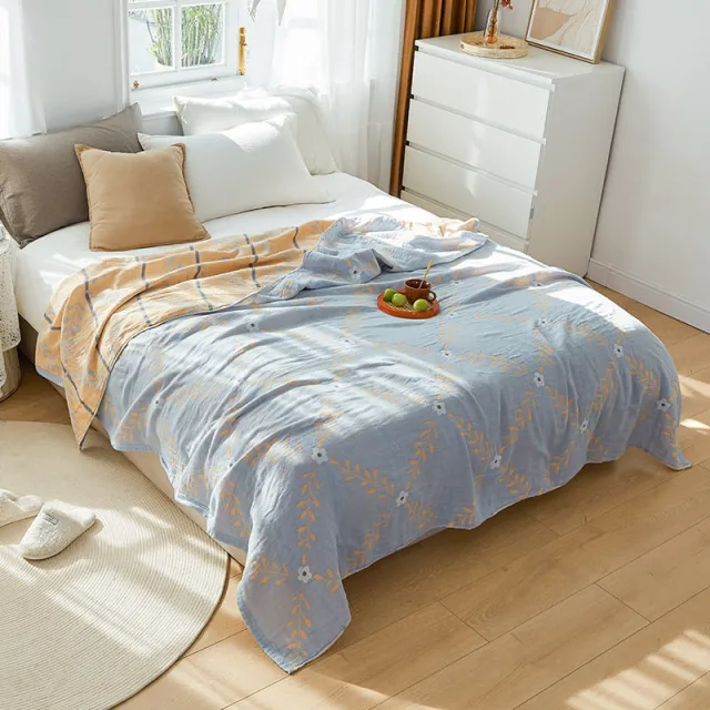 Terry Quilted Simple Quilt Double Thin L - Shop at LoveMi
