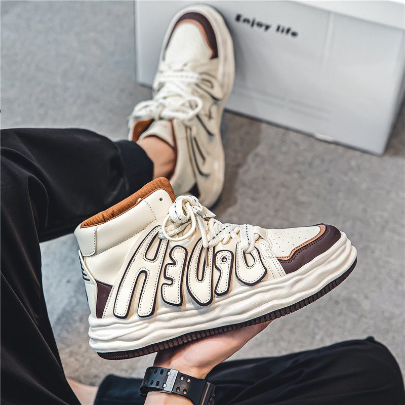 Thick Sole Dissolving Sports Casual Niche Trendy Shoes