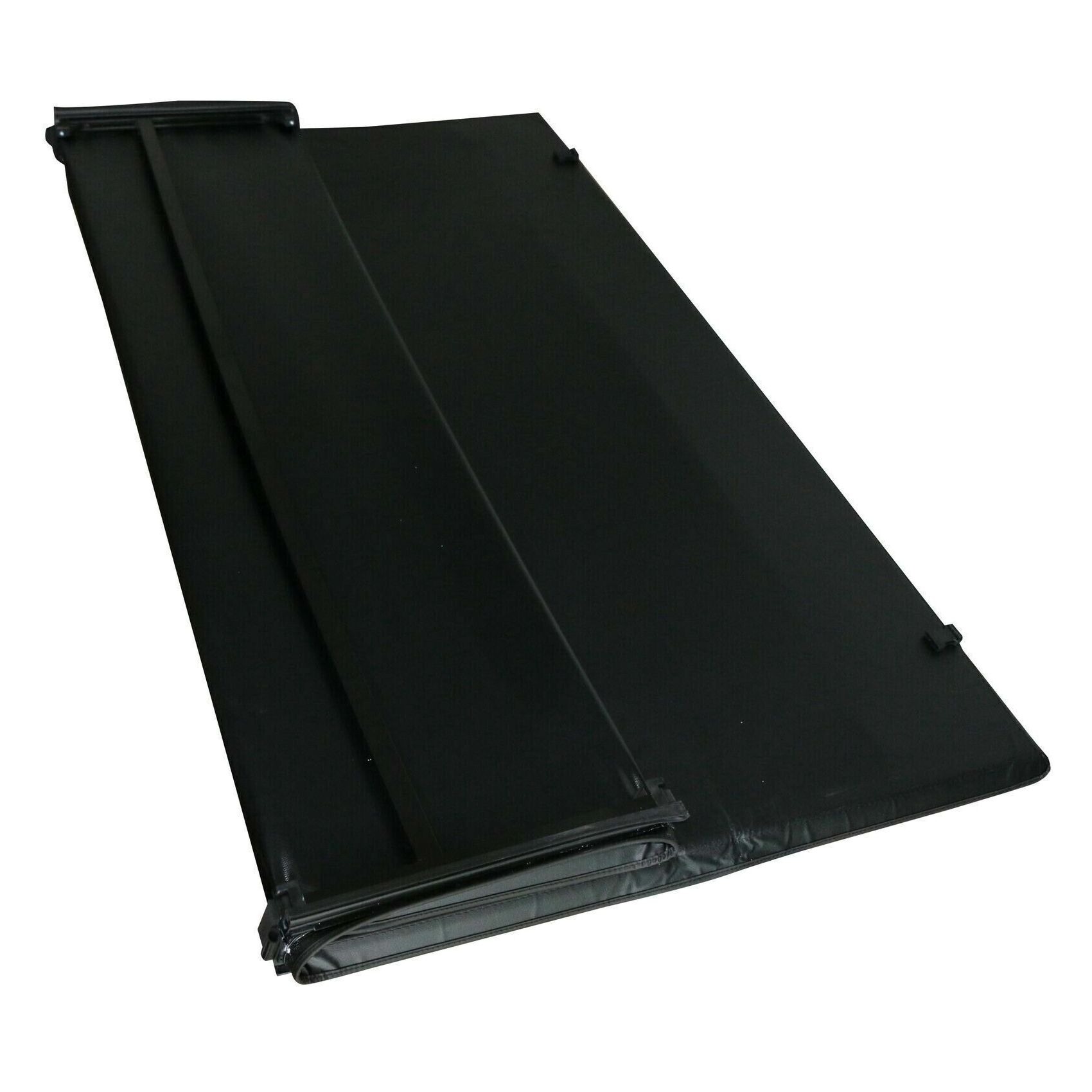 Tri-Fold 5.5FT Soft Truck Bed Tonneau Cover For Ford 2015-2021 F-150 Super Crew--A86313-87M3210101F