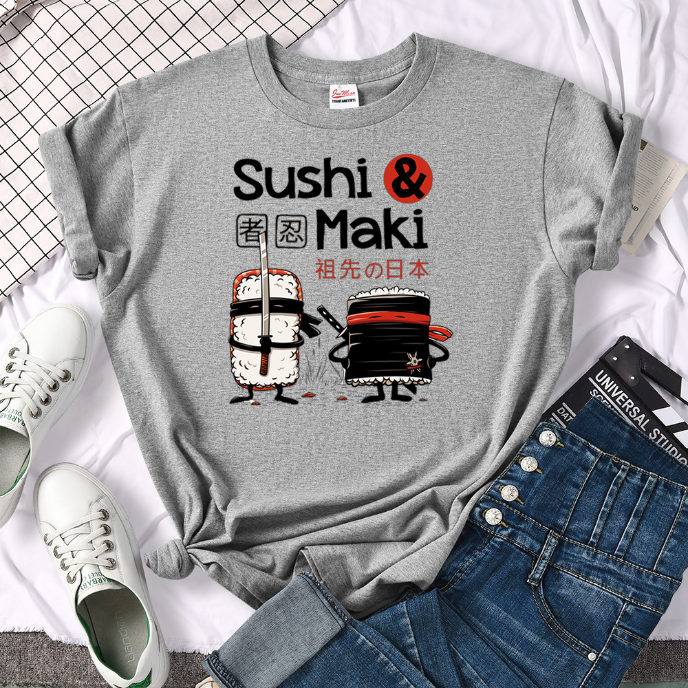 Women's Fashion O Neck Printed T-Shirt Top